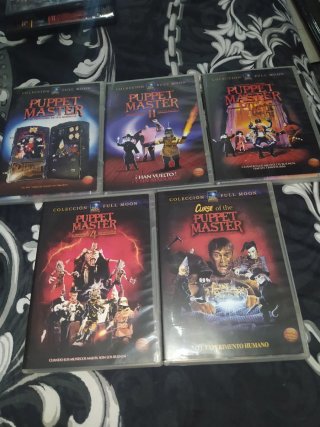 Colección 5 Películas Puppet Master DVD Español