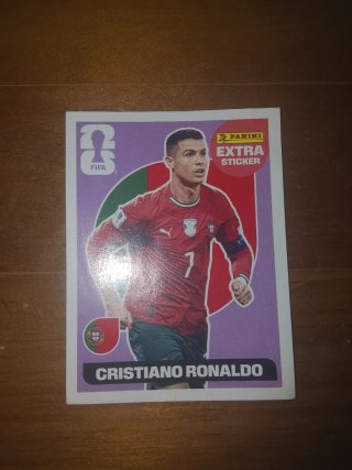 Extra Sticker Cristiano Ronaldo Panini FIFA