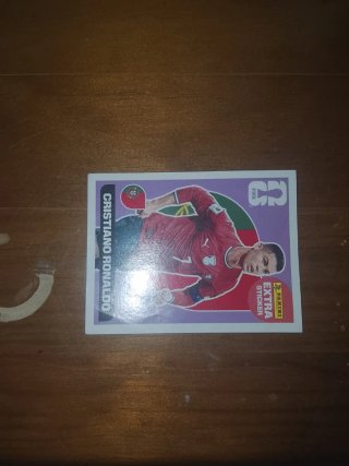 Extra Sticker Cristiano Ronaldo Panini FIFA