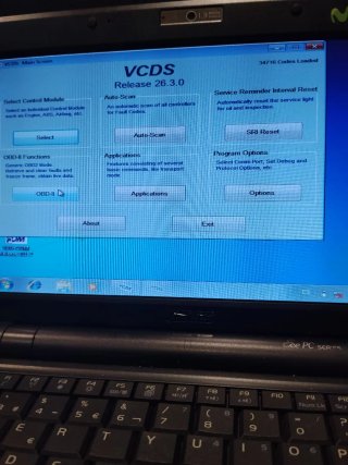 Ordenador Diagnosis mini compac VAG COM,VCDS, HEX