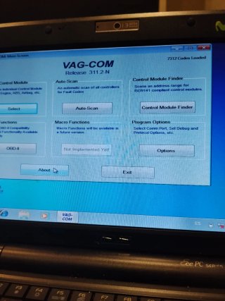 Ordenador Diagnosis mini compac VAG COM,VCDS, HEX