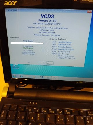 Ordenador Diagnosis mini compac VAG COM,VCDS, HEX