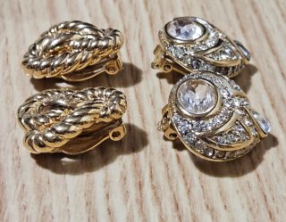 Pendientes Nina Ricci  (2 pares)