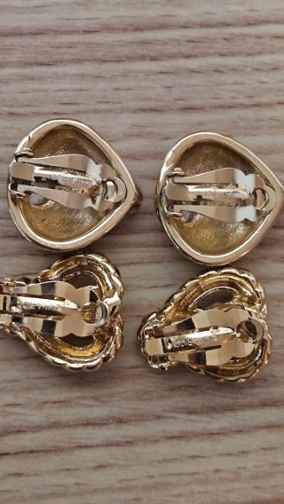 Pendientes Nina Ricci  (2 pares)