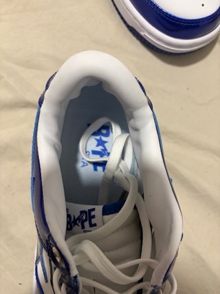 Zapatillas BAPE Azules y Blancas