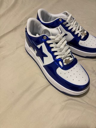 Zapatillas BAPE Azules y Blancas