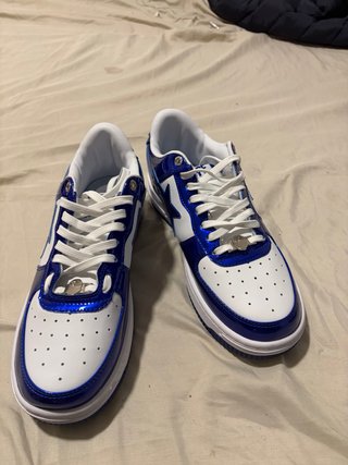 Zapatillas BAPE Azules y Blancas