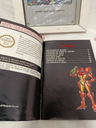 Super Metroid SNES PAL