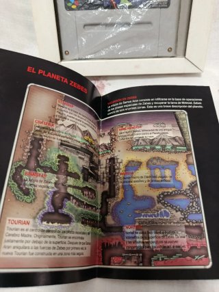 Super Metroid SNES PAL