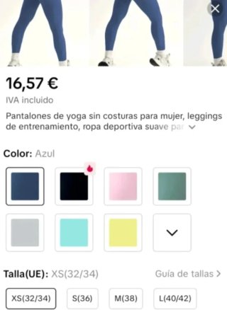 6 Leggins largos marca TKITK nuevos