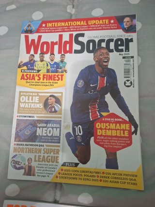 Lote de 6 Revistas Inglesas de Futbol 2025
