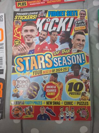 Lote de 6 Revistas Inglesas de Futbol 2025