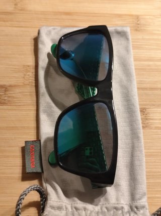 Gafas de sol Carrera negras verdes