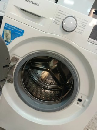 Lavadora Samsung 8kg Blanca Ecobubble