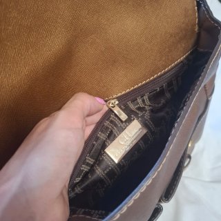 Bolso Carolina Herrera dorado