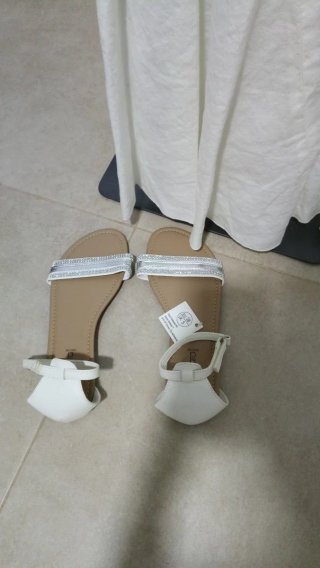 Sandalias Esmara Blancas Talla 38