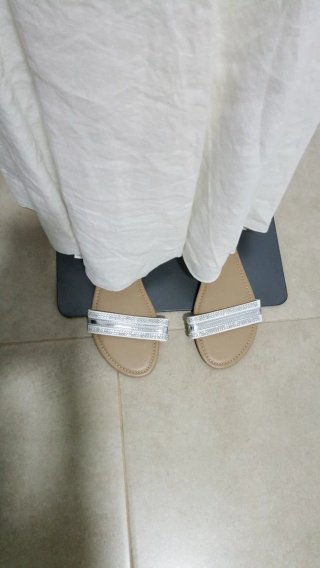 Sandalias Esmara Blancas Talla 38