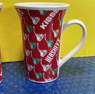 Tazas Hershey's Kisses cerámicas altas lote 2