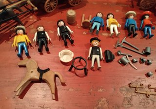 Lote Oeste Playmobil Antiguo