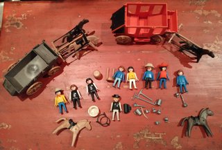 Lote Oeste Playmobil Antiguo