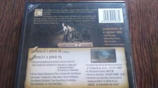 DVD El Señor de los Anillos