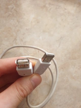 6 cables de extensión USB Tipo A (alargador USB)