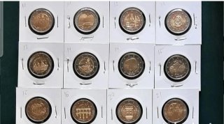 España 2 Euros Conmemorativas nuevas sin circular