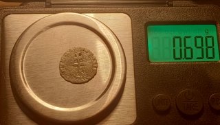 Moneda medieval Jaime I Aragón