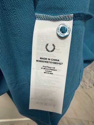 Polo Fred Perry Azul