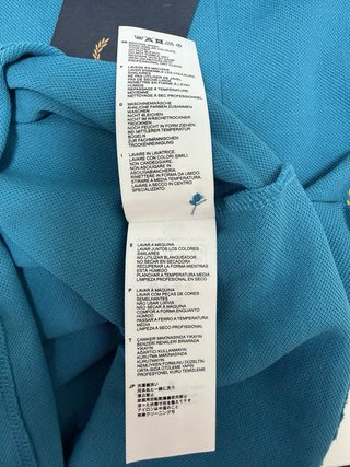 Polo Fred Perry Azul