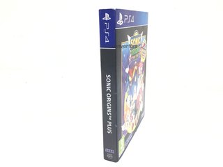 sonic origins plus ps4