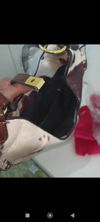 Bolso de mujer estampado vaca