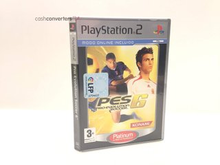 pro evolution soccer 6 ps2