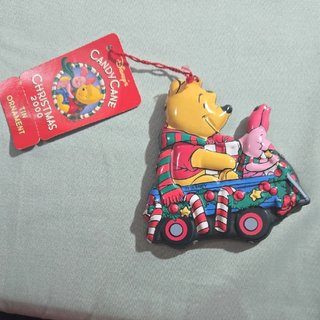 Adorno hojalata Navidad Winnie Pooh 2000