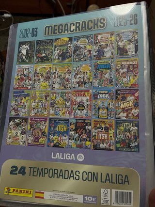 Archivador Megacracks 2025/26 + 41 Sobres