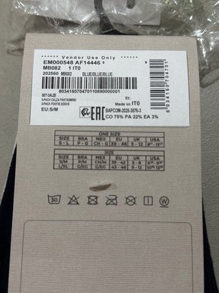 Calzini Emporio Armani 3 paia
