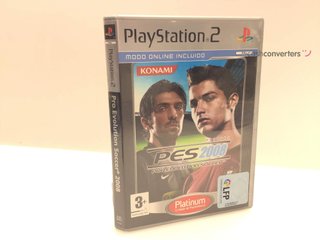 pro evolution soccer 2008 ps2