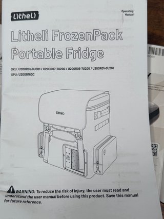 Nevera LiTHELi Eléctrica 20L