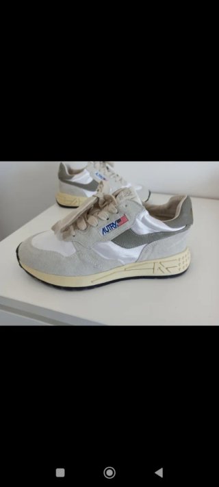 Zapatillas Autry Mujer Talla 38 Gris/Blanco
