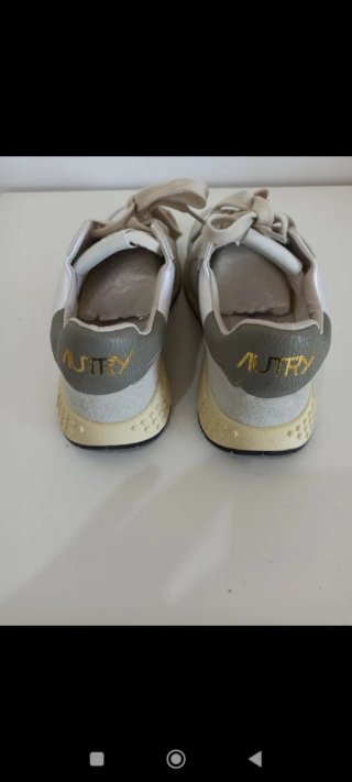 Zapatillas Autry Mujer Talla 38 Gris/Blanco