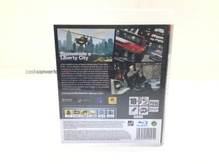 grand theft auto iv ps3