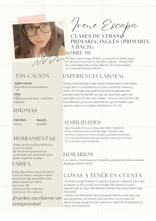 Clases de inglés