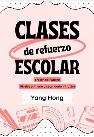Refuerzo escolar