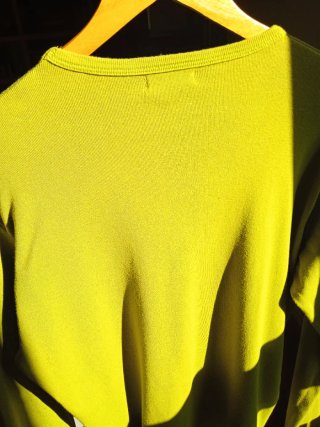 Camiseta Springfield manga larga verde. Talla S
