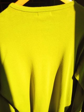 Camiseta Springfield manga larga verde. Talla S