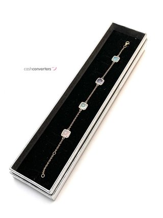 pulsera oro 18k con nacar