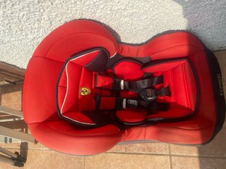 Silla Coche Bebé Ferrari Roja 0-18kg