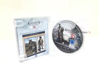 assassin's creed iii ps3 edición exclusiva