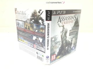 assassin's creed iii ps3 edición exclusiva