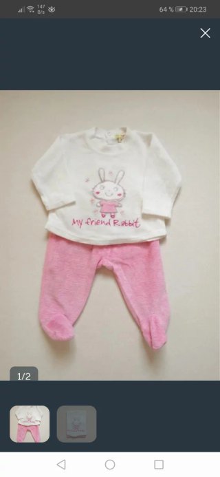 Lote bebé niña 1 a 6 meses.  5€ por cada conjunto.
